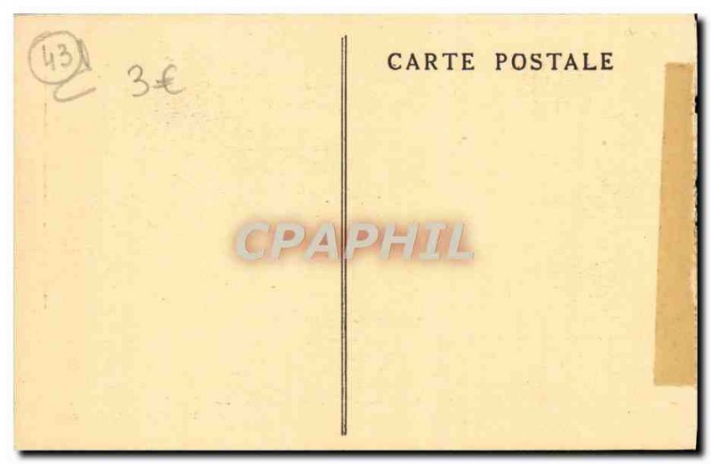 Old Postcard La Chaise Dieu Danse Macabre First panel