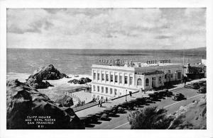 8538  CA San Francisco    Cliff House Restaurant  and Seal Rocks,