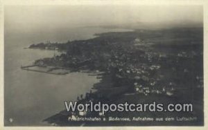 Aufnahme aus dem Luftschiff Friedrichshafen a Bodensee Germany Unused 