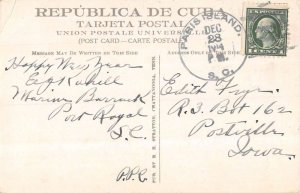 Guantanamo Bay Cuba US Naval Station mess line antique pc ZA440806