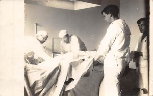 Patient Being Examined Burlington, Vermont, USA written on back Occupation, N...