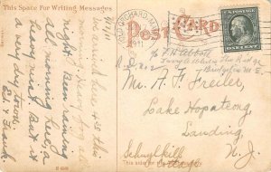 Portland, Maine RUM ROOM City Hall Deputy Sheriffs Alcohol 1911 Vintage Postcard 