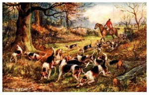 Dog  ,Drawing the Cover  ( Fox Hunt )