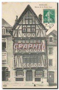 Postcard Old House Morlaix Queen Anne