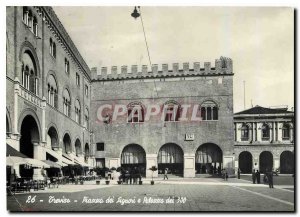 Postcard Modern Treviso Piazza dei Lignori e Palazzo dei 300