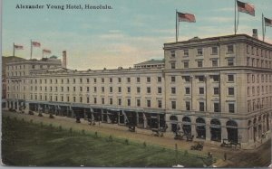 Postcard Alexander Young Hotel Honolulu Hawaii HI