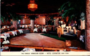 Postcard The Famous Hawaiian Room at Hotel Lexington in New York City