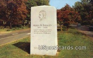 Alben W Barkley Monument - Paducah, Kentucky KY  