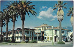 Ocean Park Motel 122 W Cabrillo Blvd Santa Barbara California