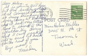 U.S. Post Office & Court House, Wichita, Kansas 1944 to Tacoma, Washington, RPO