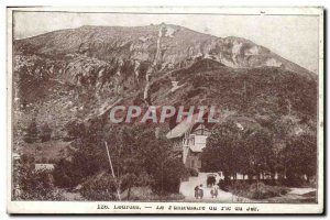 Old Postcard Lourdes Funicular the Pic du Jer