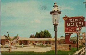 King Motel Little Rock Arkansas Postcard PC414