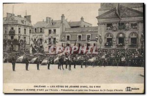 Old Postcard Jeanne d & # 39Arc The Orleans Fetes du 8 Mai Honor Jeanne d & #...