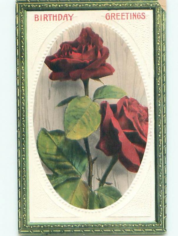 Divided-Back BEAUTIFUL FLOWERS SCENE Great Postcard AA3474