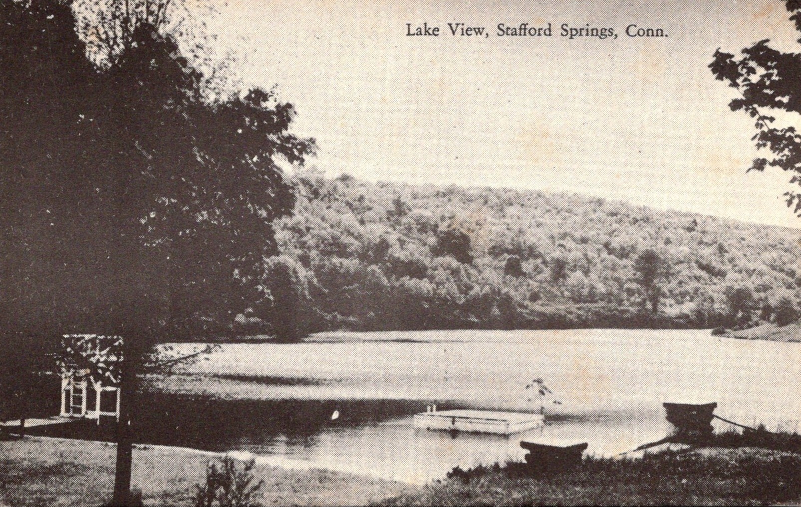 Connecticut Stafford Springs Lake View United States Connecticut