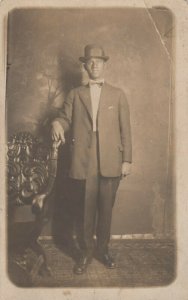 RP: Man in suit , 1900-10s