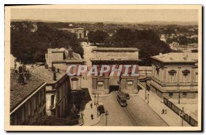 Postcard Old Montpellier Herault The Arc de Triomphe and the Peyrou