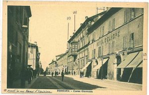 06550 VINTAGE POSTCARD - FERRARA Citta': COURSE GIOVECCA-