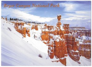 Winter Snow in Thor's Hammer Bryce Canyon National Park Utah 4 by 6