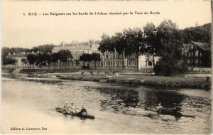 CPA Dax Les Baignots sur les bords de l'Adour (1263030)