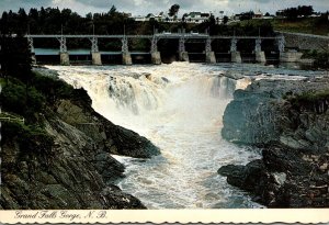 Canada New Brunswick Grand Falls Gorge