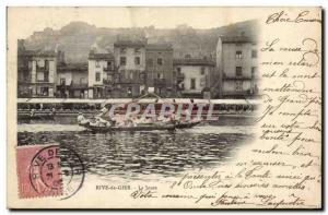 Postcard Old Rive de Gier Joust