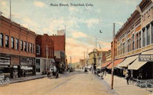 Trinidad Colorado scene on Main Street antique pc DD7177