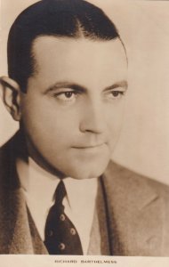 RP: RICHARD BARTHELMESS, American film actor, 1920s