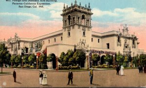 Expos Foreign and Domestic Arts Building Panama-California Exposition San Die...