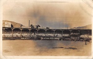 Mexico Spain Bull Fight Matador Stadium Real Photo Postcard AA53696