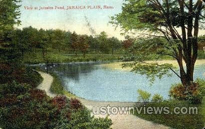 Jamaica Pond - Jamaica Plain, Massachusetts MA