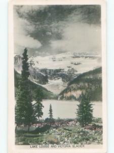 old rppc NICE VIEW Lake Louise Alberta AB W0888