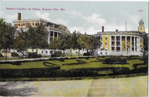 Sunken Garden on Paseo Kansas City Missouri