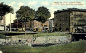 Haymarket Square in Lewiston, Maine