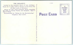 Postcard - The Breaker's Racine, Wisconsin 