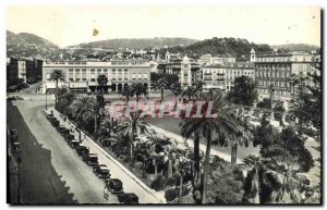 Old Postcard Nice Municipal Albert 1st Gardens