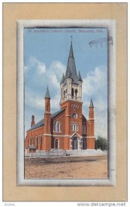 Exterior, St. Joachim's Catholic Church,  Edmonton, Alberta,  PU-1920