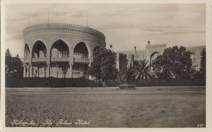 Heliopolis Palace Hotel Vintage Real Photo Egyptian Postcard