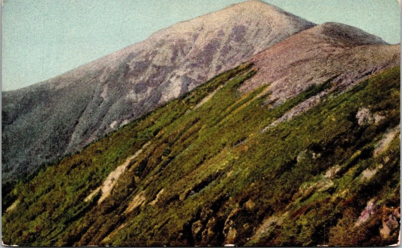 Mount Lafayette Mount Lincoln North Woodstock New Hampshire Postcard 