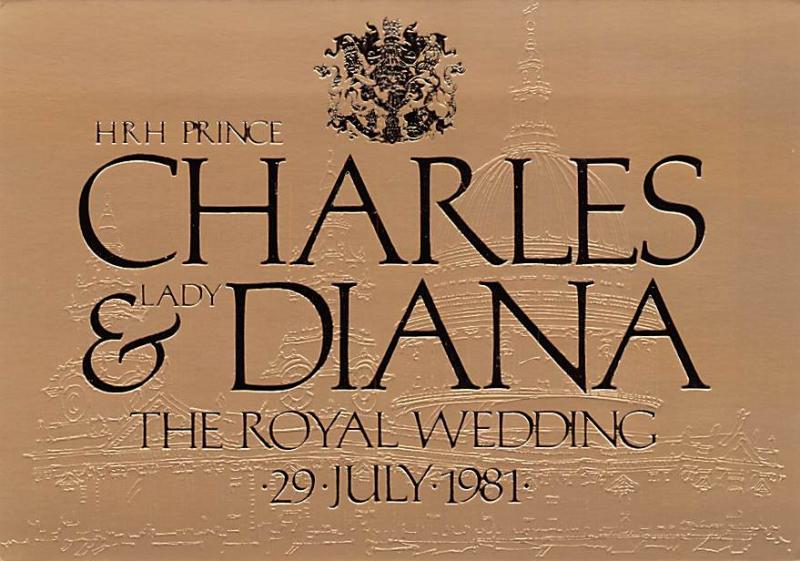 Royal Wedding - Charles & Diana