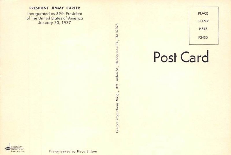 President Jimmy Carter, 39Th Us President  