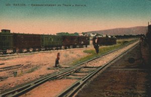 Lebanon Rayack Embranchement Du Train a Rayack Rayak Train Postcard 03.88