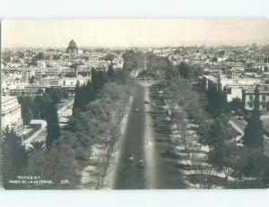 Pre-1949 rppc NICE VIEW Mexico City Mexico i3872