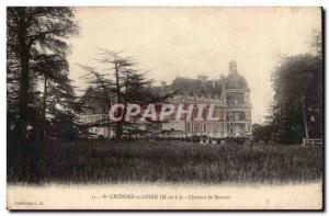 Saint Georges sur Loire Old Postcard Chaetau Serrant