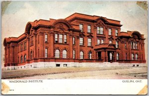 Postcard Guelph Ontario c1910s Macdonald Institute by Warwick