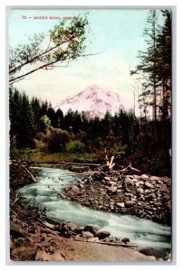 Mt Hood Near Portland Oregon OR 1908 DB Postcard T1