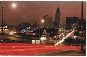 Los Angeles Civic Center  Los Angeles California Unusual 3 Cent Steel Stamp