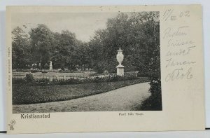 Sweden Kristianstad c1902 Postcard I8