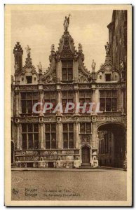 Old Postcard Bruges Justice of Peace