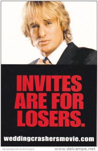 Wedding Crashers Movie Invites Are For Losers